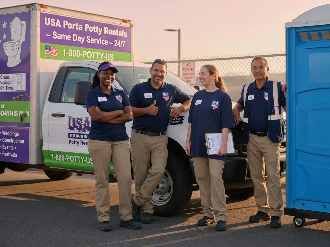Porta Potty Rental company in Sarver, PA